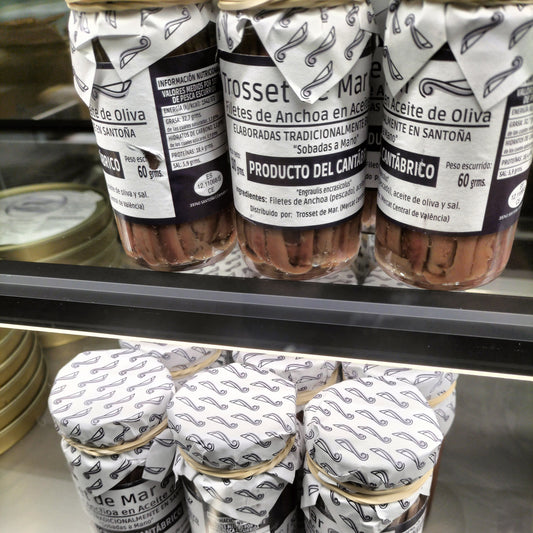 Filetes de Anchoa - Cristal